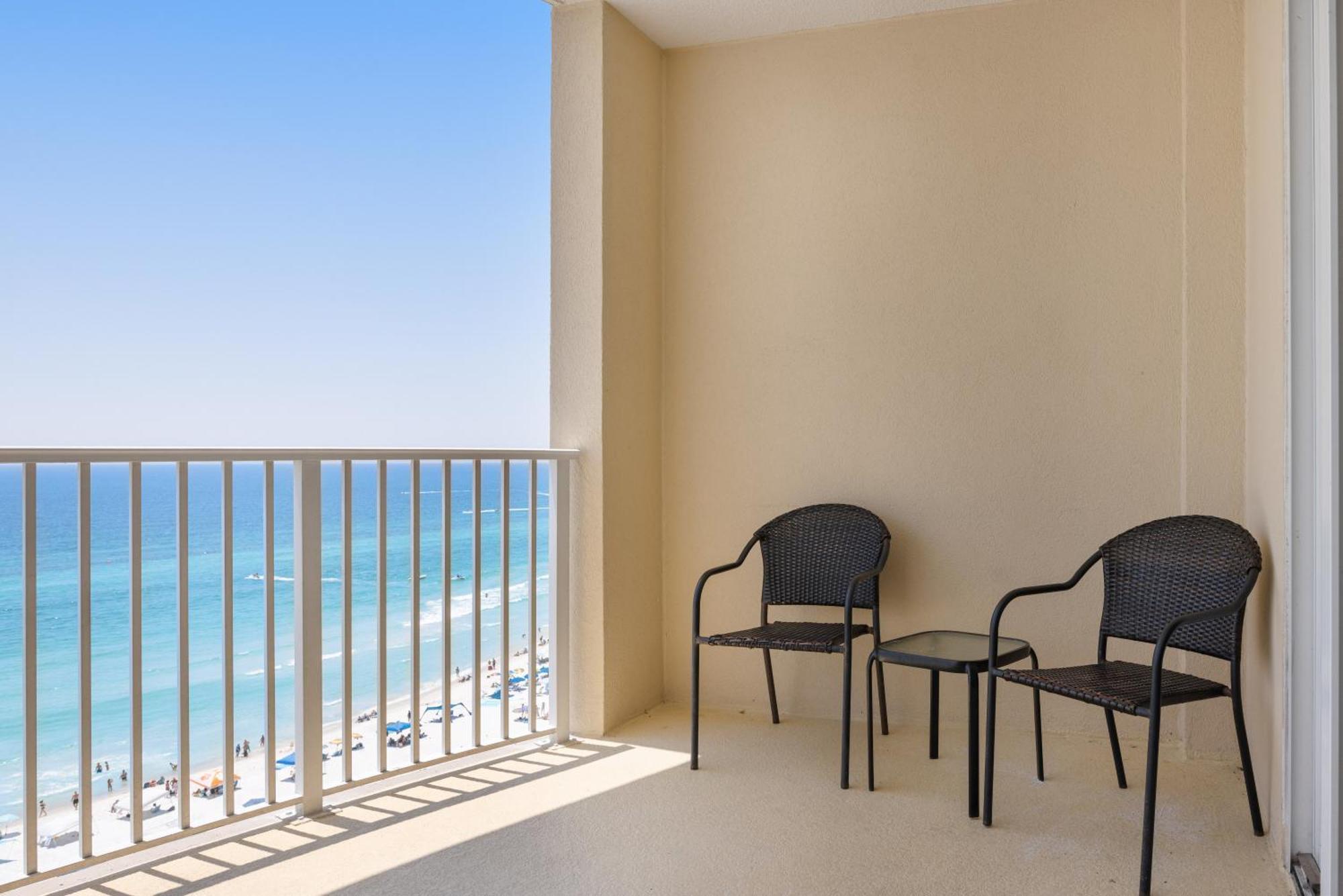 Parking Included-Beachfront 2Bd Ocean Villa! Gorgeous Amenities, Private Complex Panama City Beach Extérieur photo