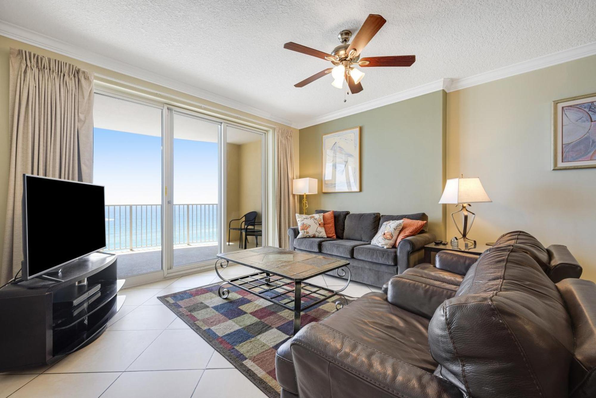 Parking Included-Beachfront 2Bd Ocean Villa! Gorgeous Amenities, Private Complex Panama City Beach Extérieur photo