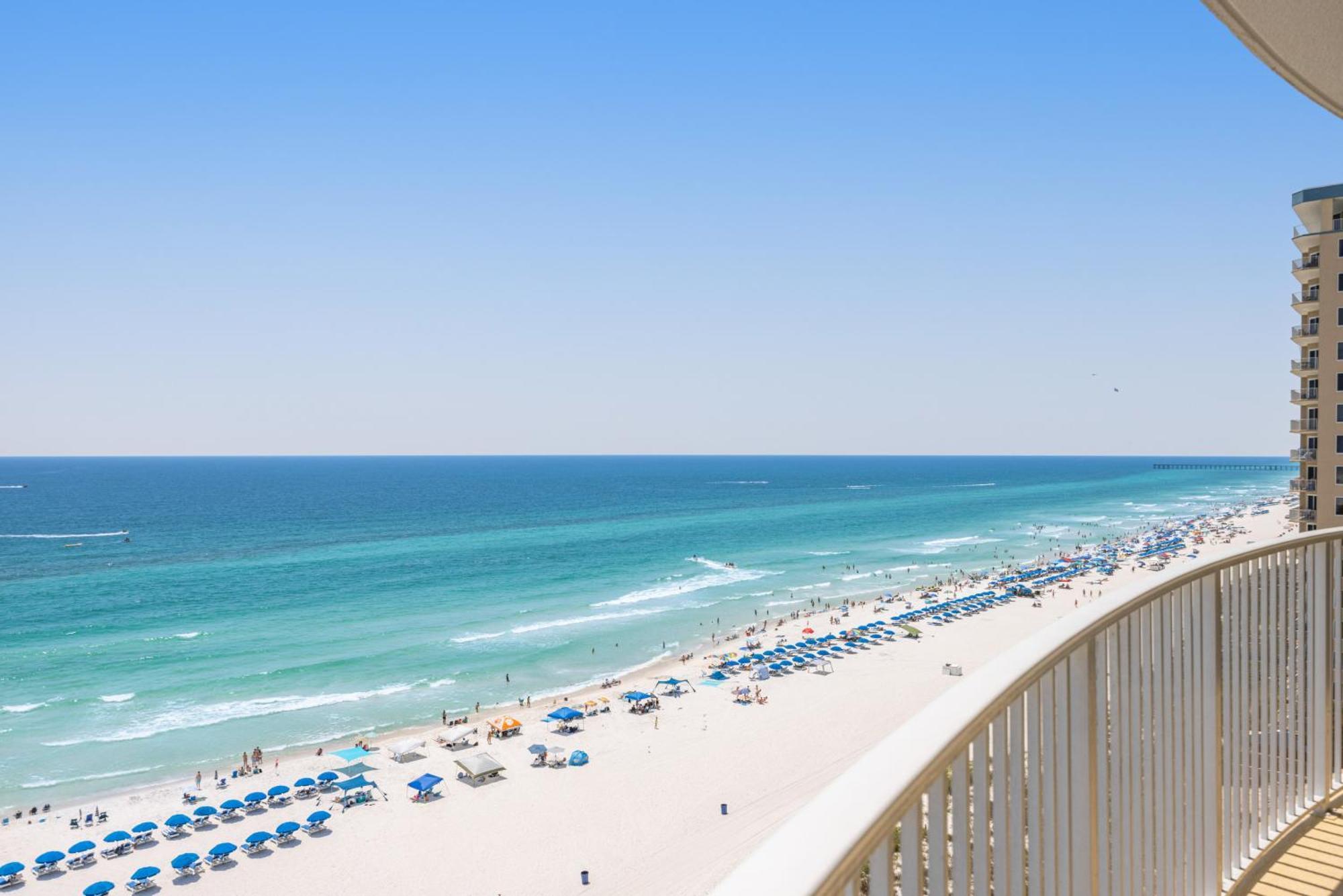 Parking Included-Beachfront 2Bd Ocean Villa! Gorgeous Amenities, Private Complex Panama City Beach Extérieur photo
